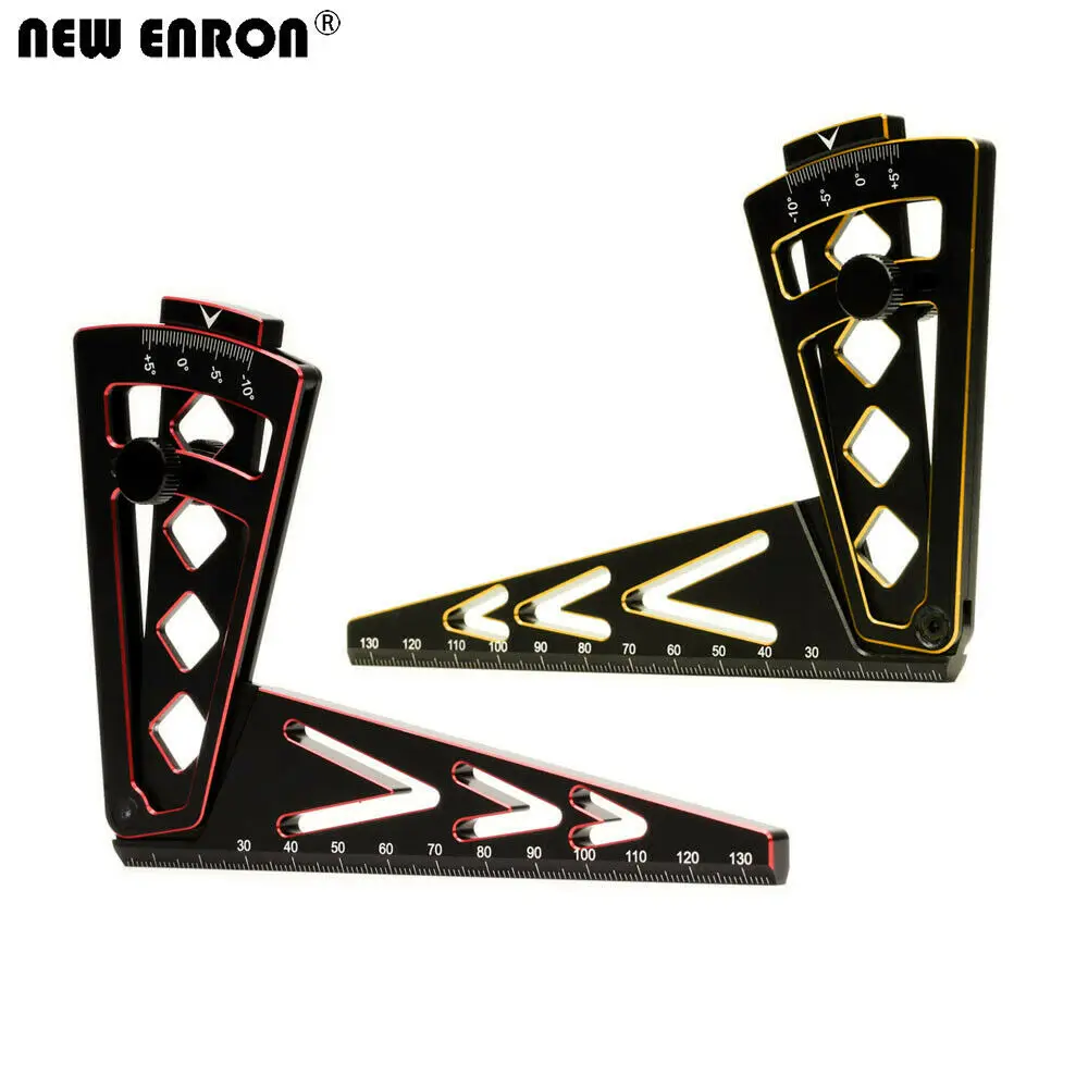 Новинка ENRON 1 шт. линейка угловая из сплава для радиоуправляемых автомобилей 1/6 1/7 1/8 1/10 Arrma Axial Traxxas HSP HPI LOSI TM инструменты