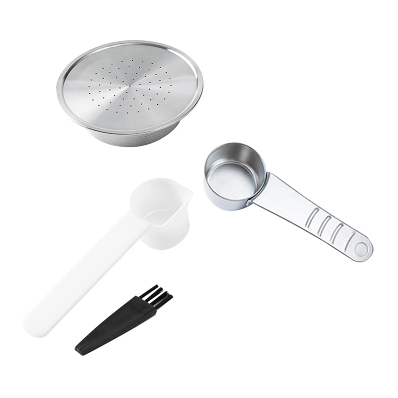 Многоразовые капсулы для кофе и ложка из нержавеющей стали кофемашины senсо HD7801