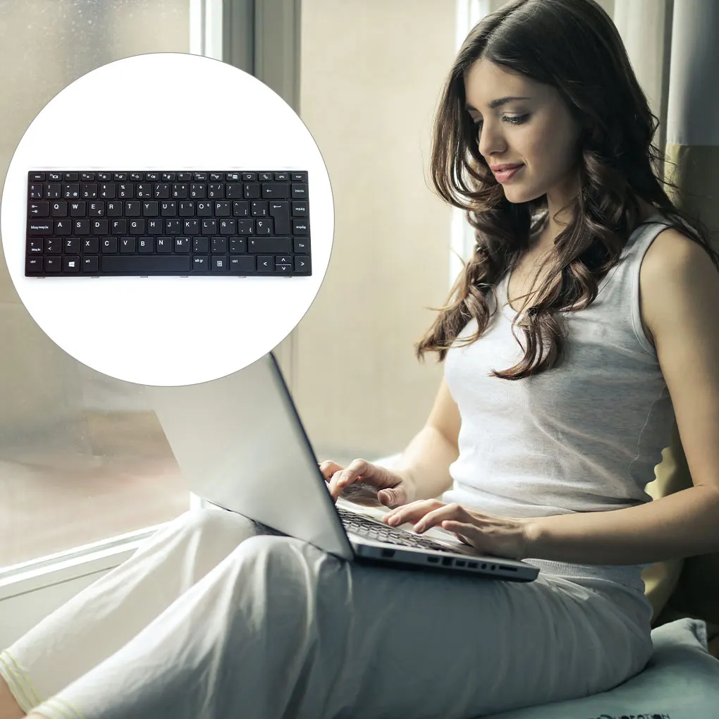 Черные клавиатуры Toetsenbord ввод клавишная плата хорошая сенсорная клавиатура