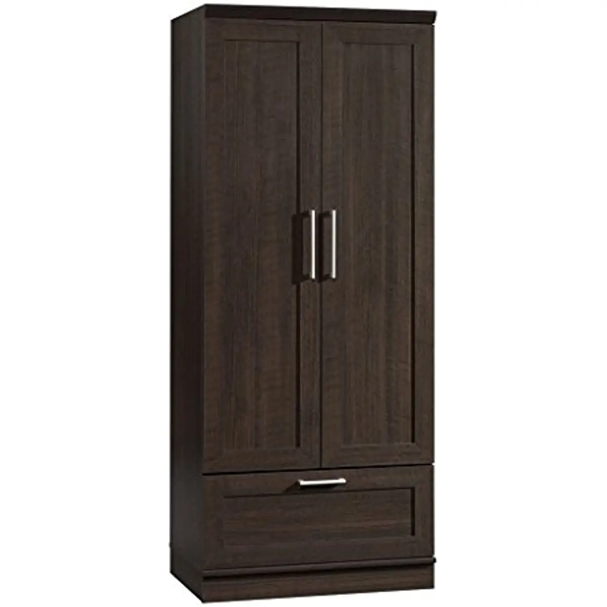

Sauder HomePlus Wardrobe, L: 28.98" x W: 20.95" x H: 71.18", Dakota Oak finish