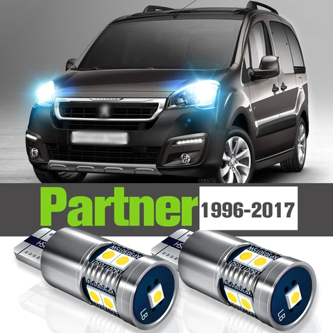 2 светодиодный, светодиодные паркосветильник огни для Peugeot Partner 1996-2017 2006 2007 2008 2009 2010 2011 2012 2013 2014