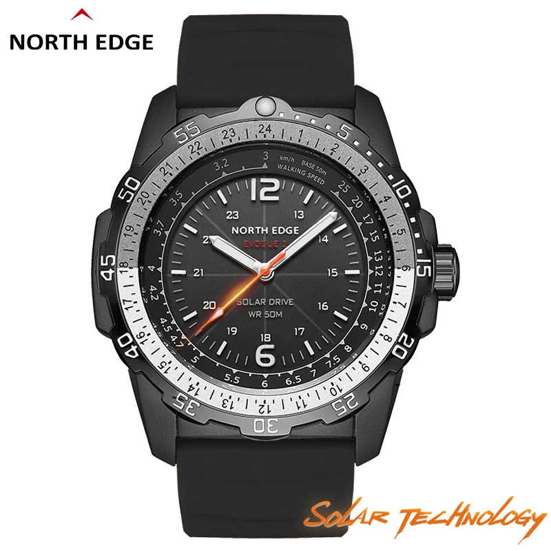 NORTH EDGE EVOQUE 2 Мужские цифровые наручные часы в спортивном стиле со светящимися
