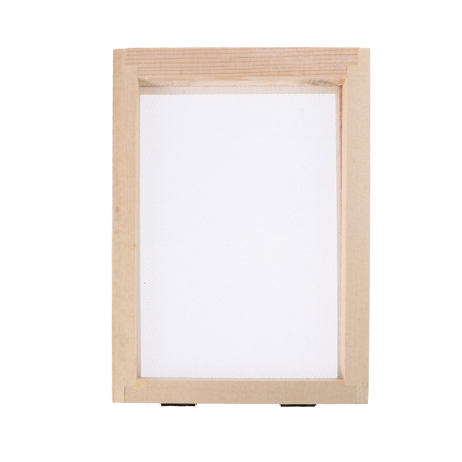 

Wood Picture Frames Double Paper Making Mould Handicraft Square 18X12.7CM DIY Beige Wooden Papermaking Child