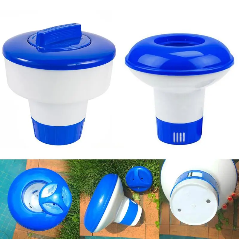 Бассейн Чистящие Таблетки с дозатором хлора шипучий многофункциональный