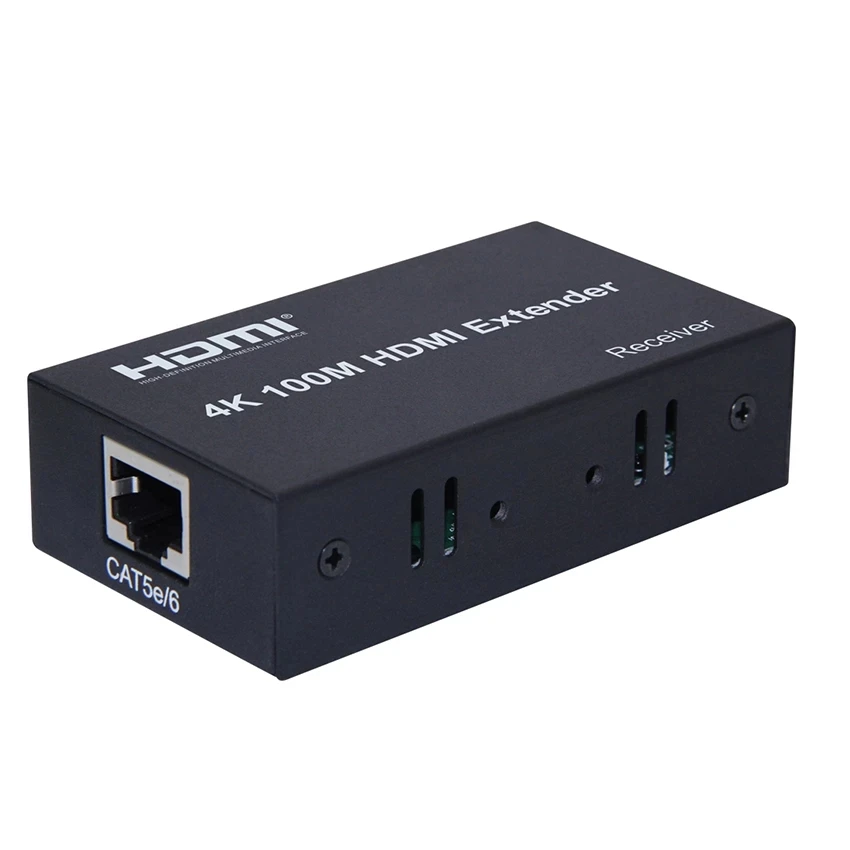 Удлинитель HDMI (трансистор + рецептор) 4K @ 30 P 1080 Гц 100 M Por Ethernet RJ45 CAT5e/6 Suporta PC DVD PS4