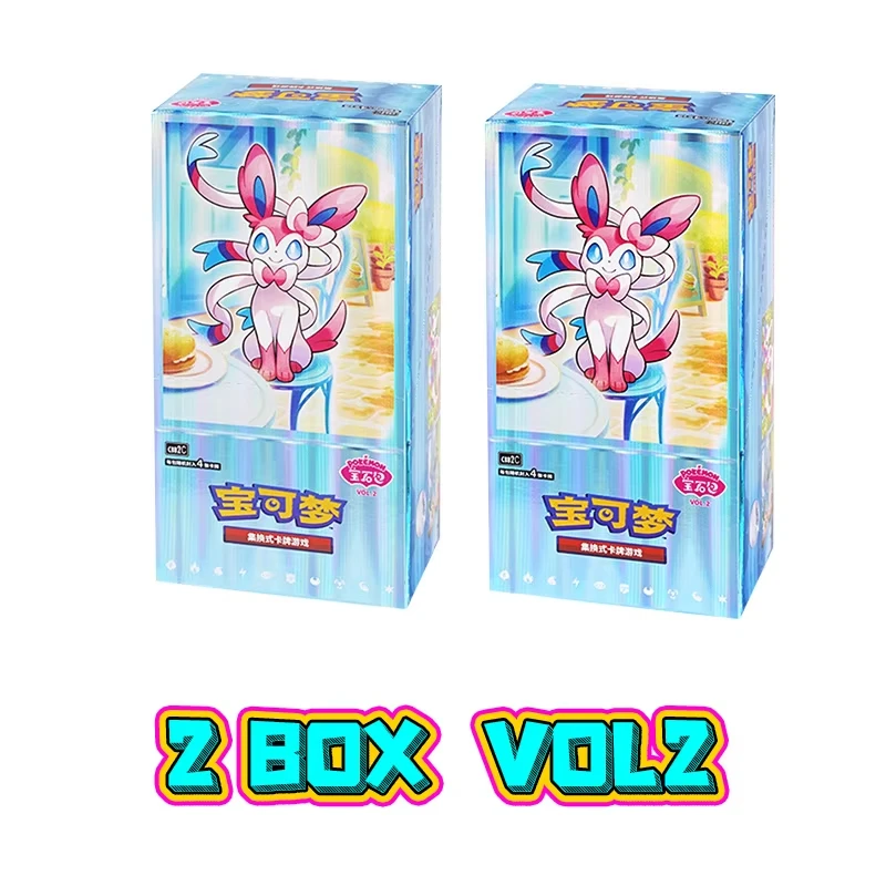 Фото В наличии: Оригинальный набор GEM Pack Vol.1&2, карты Покемон (PTCG) на китайском языке, серия Scarlet and Violet, в коробке (без карт Cbb1C), подарок-сюрприз №1