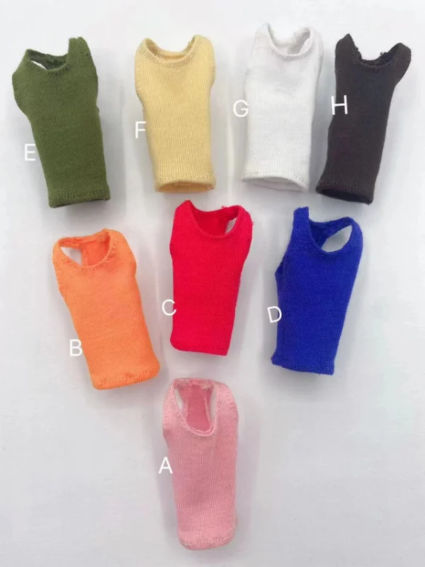

E4-12 1/12 Scale Clothes 1:12 vest female for 6" TBL Action figure doll