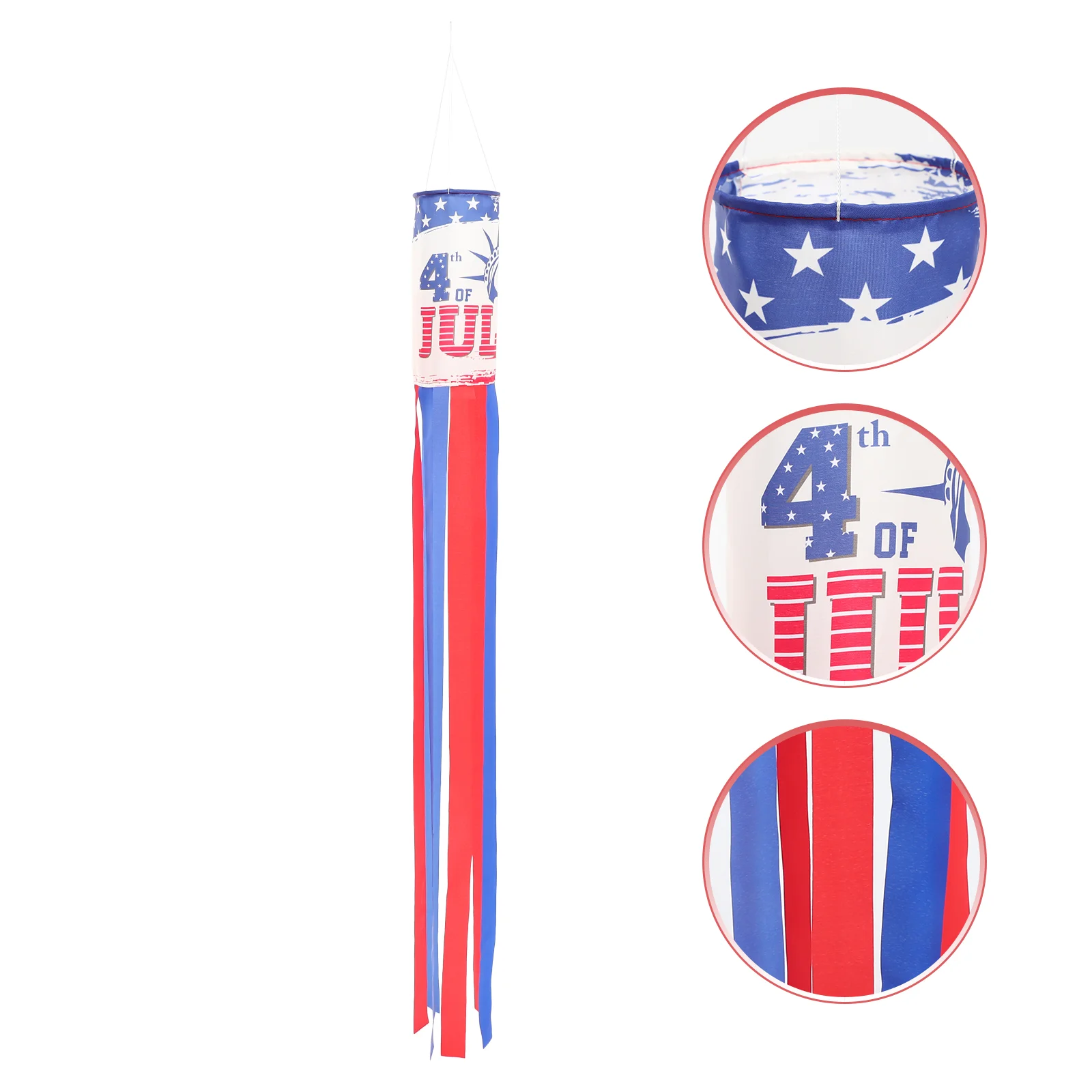 

Independence Day Windsock Independence Day Decoration Patriotic Windsock for Outdoor Decoration Park
