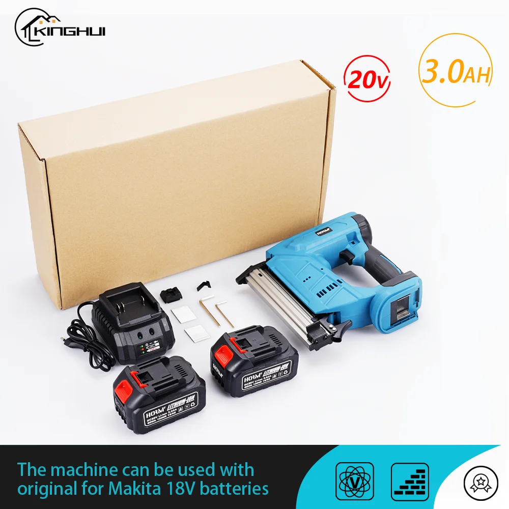 20V Electric Nail Gun Electric Nailer Stapler Framing Nailer