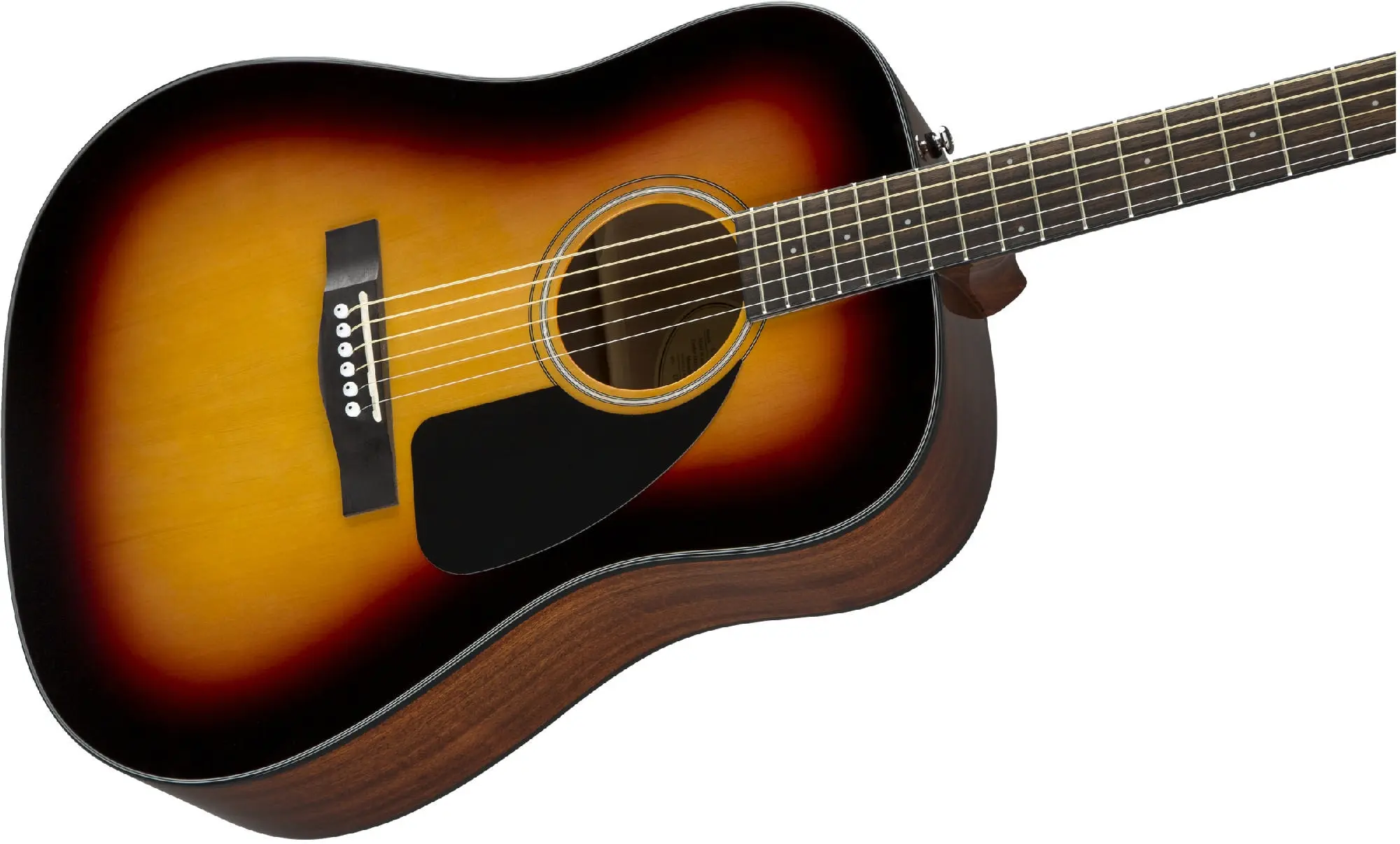 Акустические гитары Fender CD-60 Sunburst 6-струнная акустическая гитара формы дредноут |