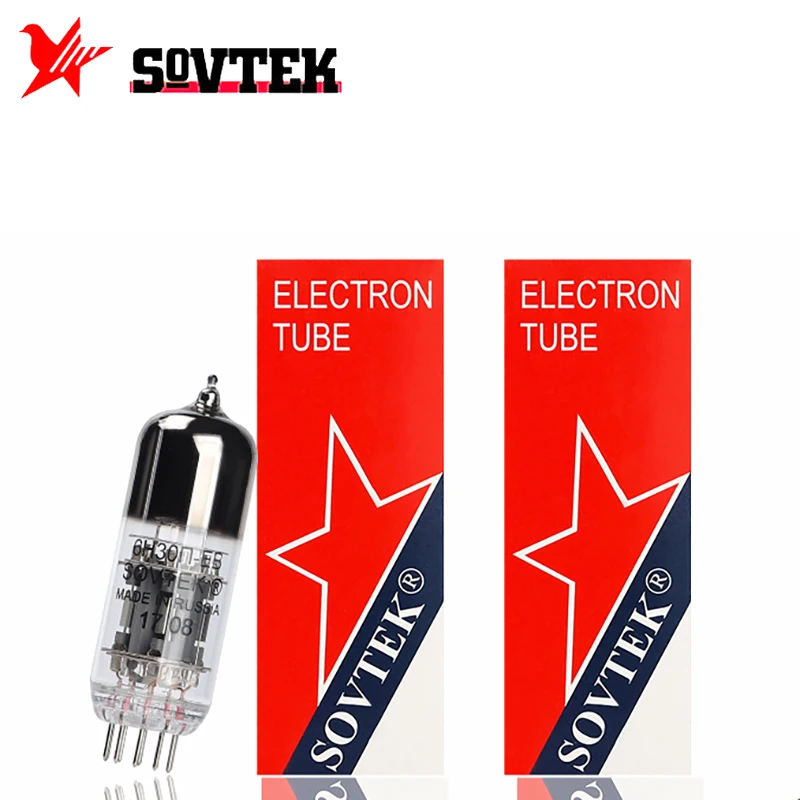Фото Запасная электронная трубка SOVTEK 6H30 6N6 6H30PI, вакуумная трубка, оригинальная фабричная точность, подходящая для усилителя №1