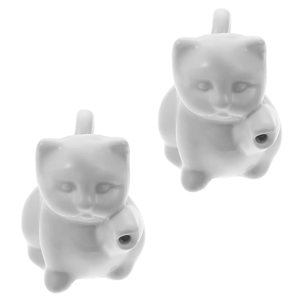 

2Pcs Jugs Coffee Frothing Cup Coffee Flower Cups Coffee Cream Sauce Cups for Coffee Shop Home