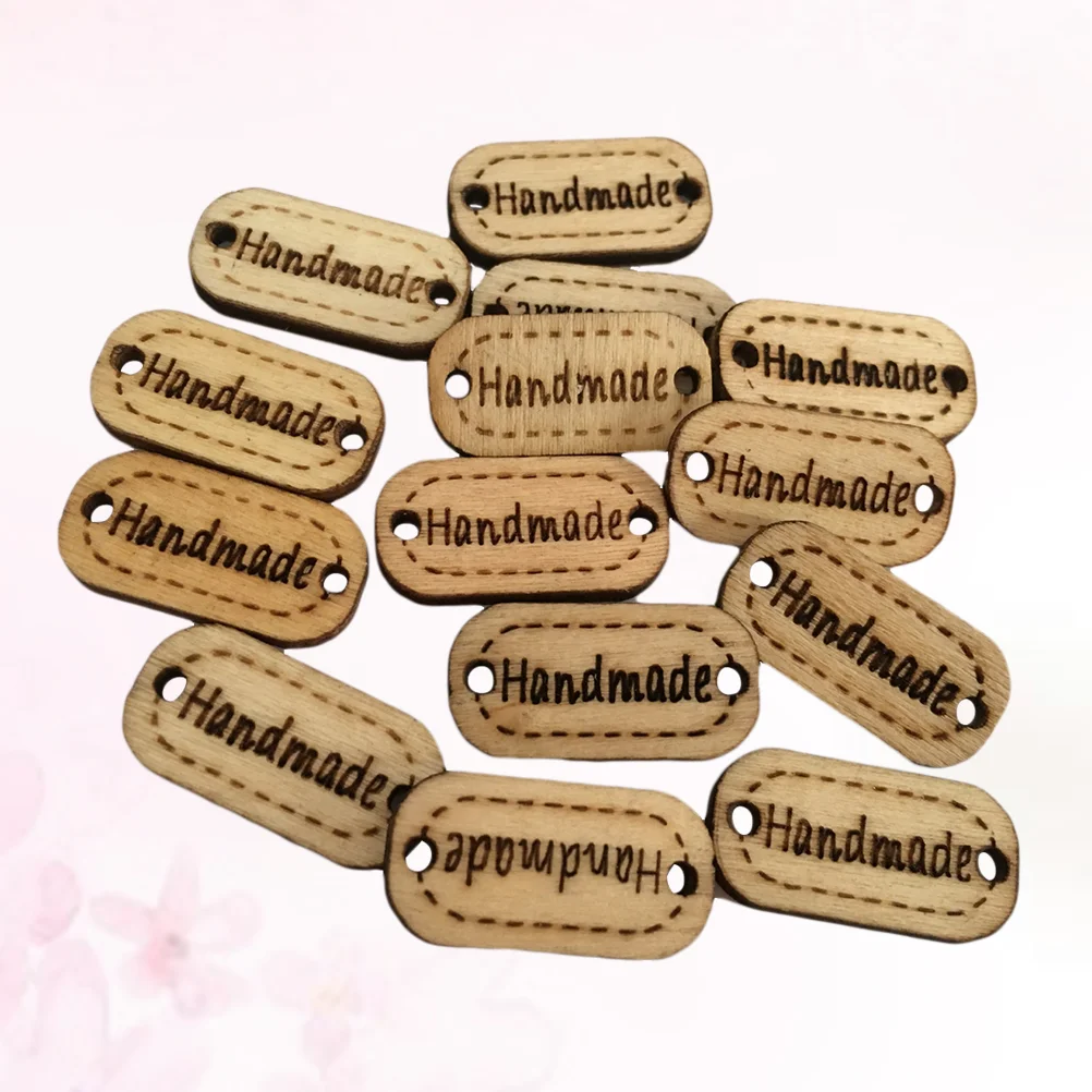 

Buttonswooden Wood Crafts Tag Button Cloth Colorful Slices Bulk Scrapbookingpaintingvintage Sewinglabel Holes Tags Diy