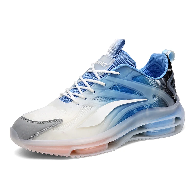 Кроссовки мужские на толстой подошве повседневные Нескользящие износостойкие