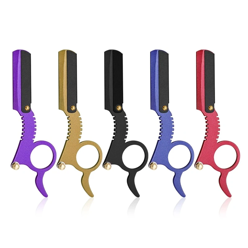 

Профессиональный парикмахерский инструмент RXJC с прямыми краями для стрижки бороды инструмент для бритья Ручные бритвы для депиляции парикмахерские обрезные лезвия