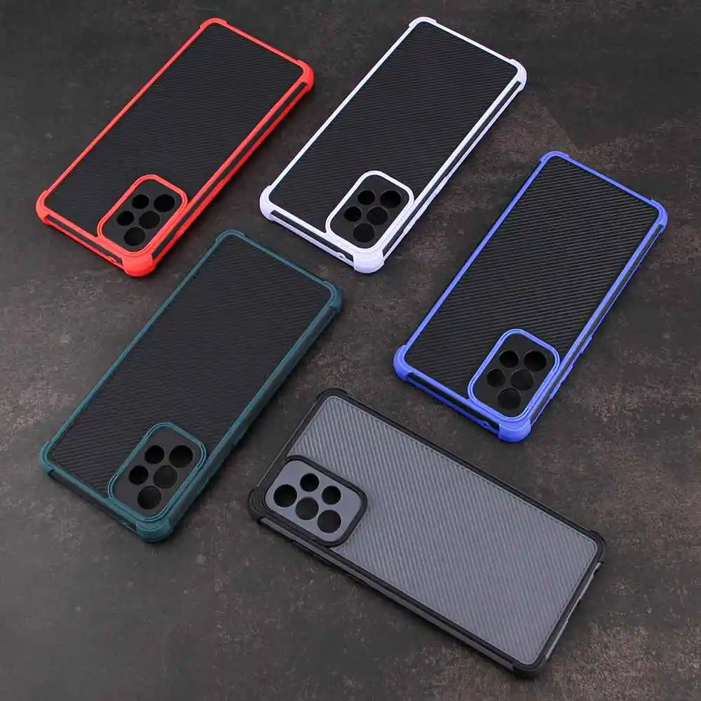 

Dual Color Case For Samsung Galaxy A52 A52S A72 A12 A22 A02 A32 A42 M02 A21S 4G 5G Case Silicone TPU Soft Cover