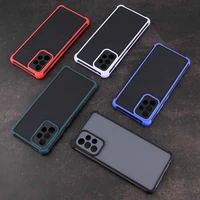 dual color case for samsung galaxy a52 a52s a72 a12 a22 a02 a32 a42 m02 a21s 4g 5g case silicone tpu soft cover