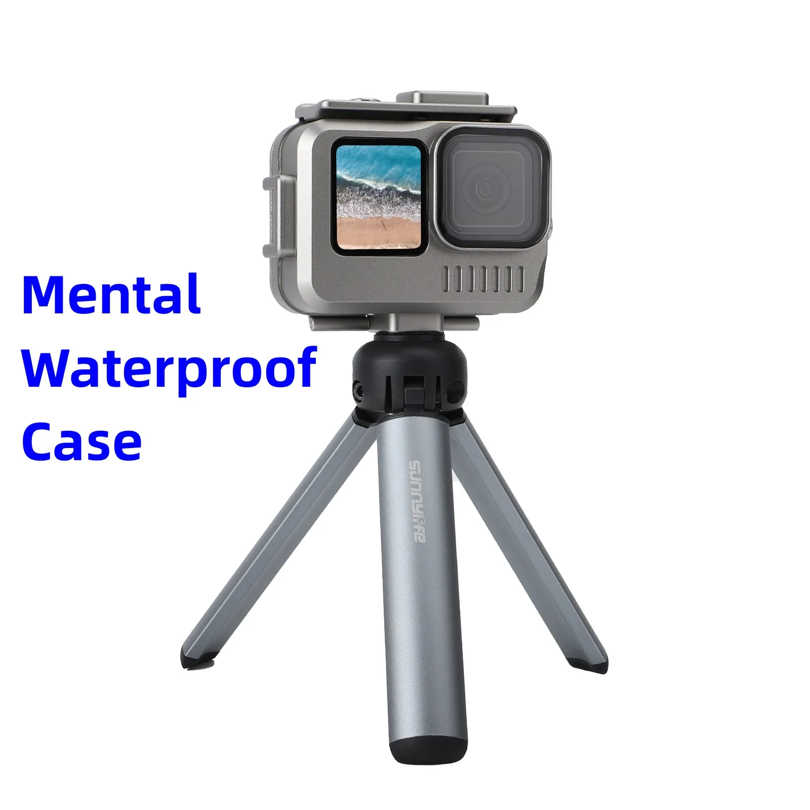 

Metal 40M Waterproof Case Aluminum Alloy Protective Case Camera Cover for Gopro Hero11 10 9 Sports Action Gopro Accessories