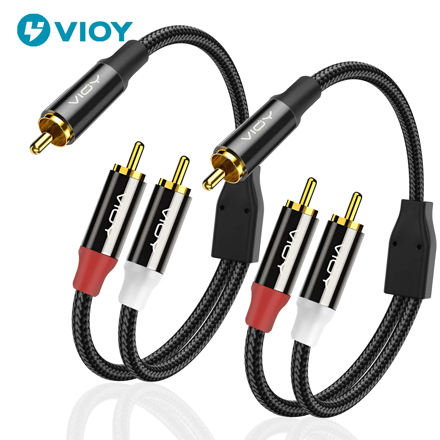 Разветвитель RCA VIOY 1RCA на 2RCA | AliExpress