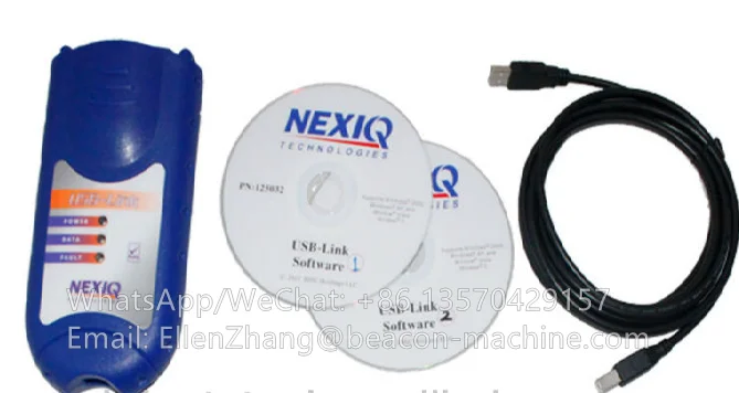 owanie skanera diagnostycznego do ciężkich samochodów ciężarowych Automatyczne narzędzie diagnostyczne USB Link transmisji danych 125032