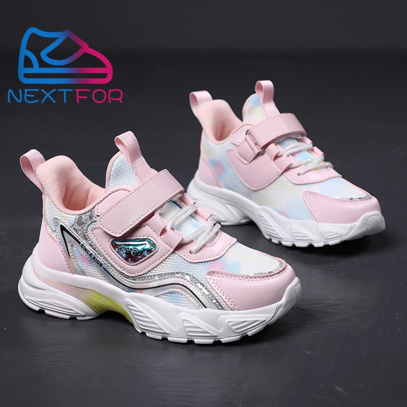 

Brand Designer Toddler Girls Soft Bottom Shoes Soft Bottom Pink Purple Kid Girls Running Shoe Lightweight Girls Running Trainers