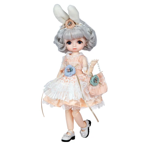 Кукла DBS Dream Fairy 1/6 BJD 28 см, кукла с именем Снежная королева, костюм со сменной формой, подарок для девочек SD