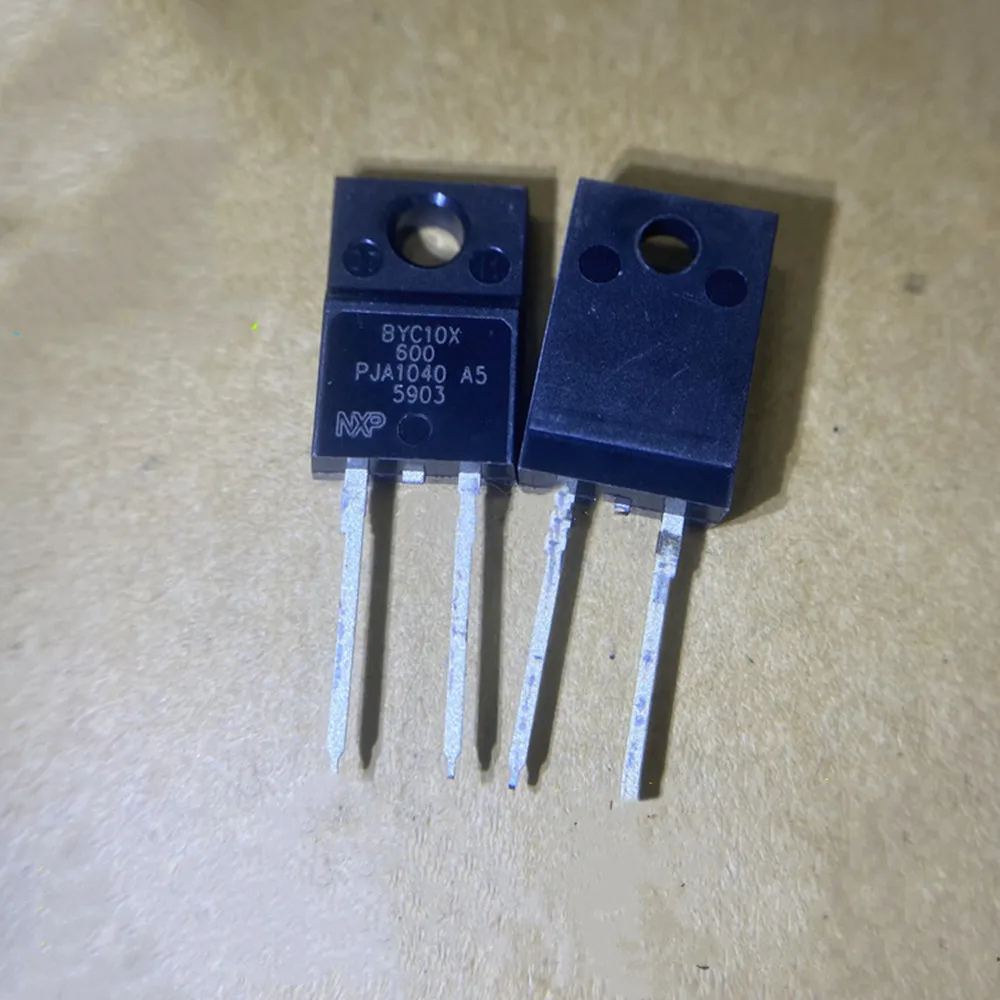 

10PCS Fast Recovery Diode BYC10X-600 BYC10X600 TO-220F-2 In Stock
