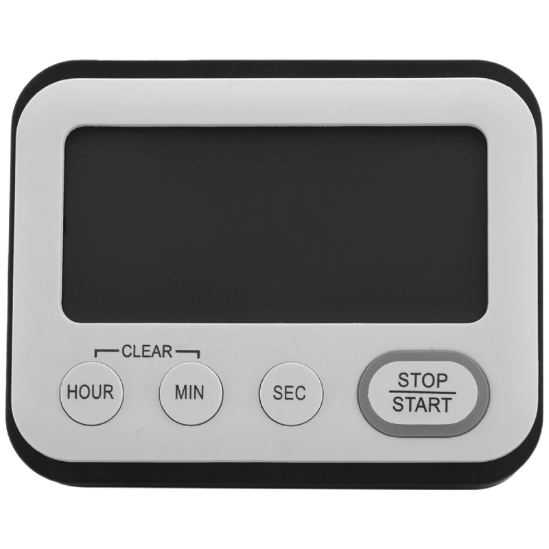 

JEYL 10X Digital Kitchen Countdown Timer: Teachers Classroom Counter Large LCD Loud Magnetic Clip Kids Simple Clock