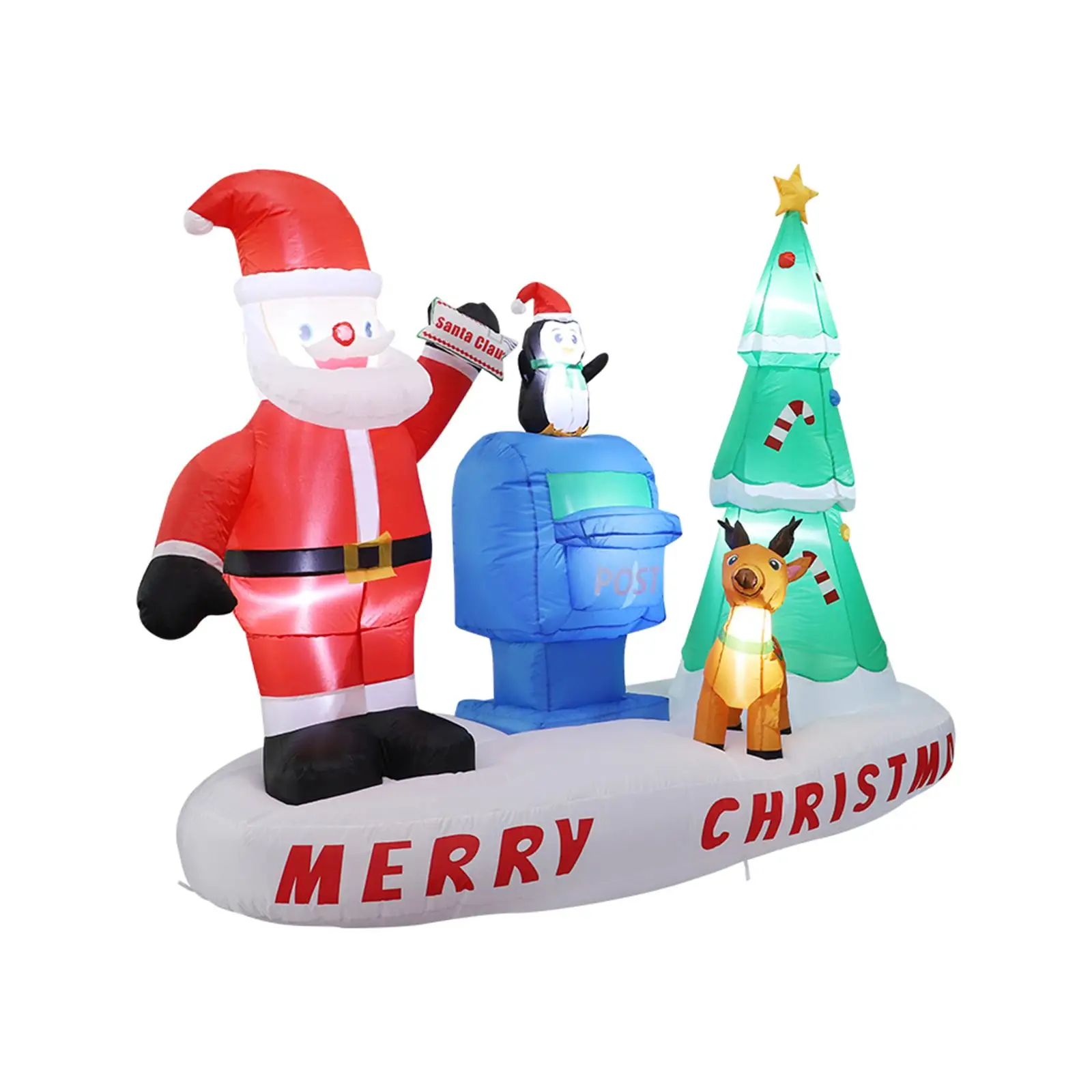 

Christmas Inflatable Decorations Ornament Decorative Xmas Tree for Garden