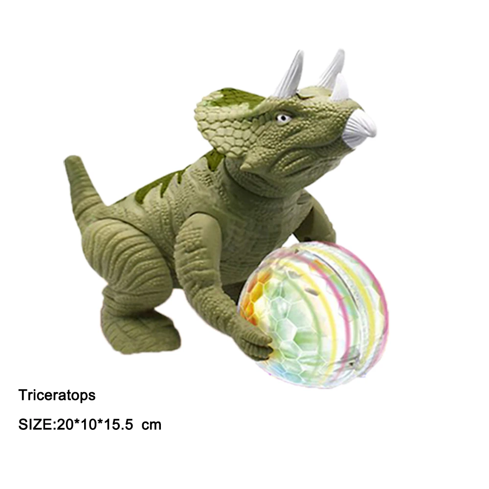 Electric Dinosaur Toys for 1 2 3 4 5  Year Old Boys Girls, Dinosaur toys that glow and walk Kids Toddler Birthday Christmas Gift enlarge