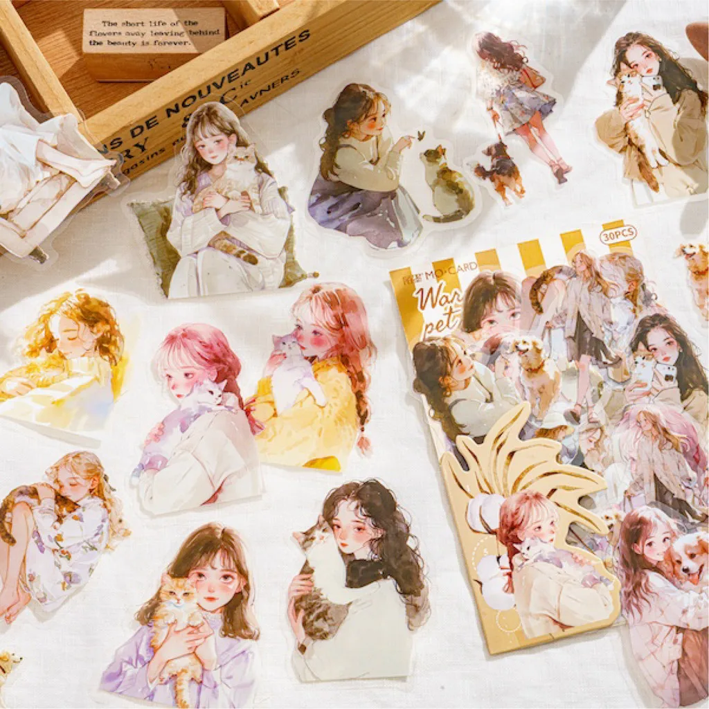 30 шт./упаковка коллажи для девочек