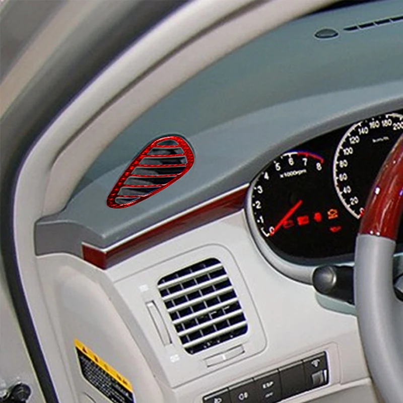 

Автомобильная наклейка из углеродного волокна, боковой деформатор, дефлектор, декоративная отделка, аксессуары для интерьера для Hyundai Azera 2006 2007 2008 2009 2010