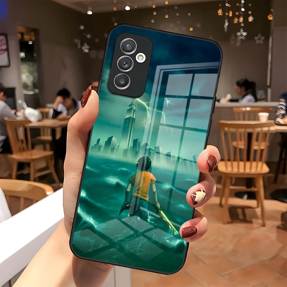 Чехол для телефона P-Percy Jackson с рисунком Samsung S20 S30 S21 A34 A54 A53 M54 A24 Note 20 10 Pro Ultra Plus
