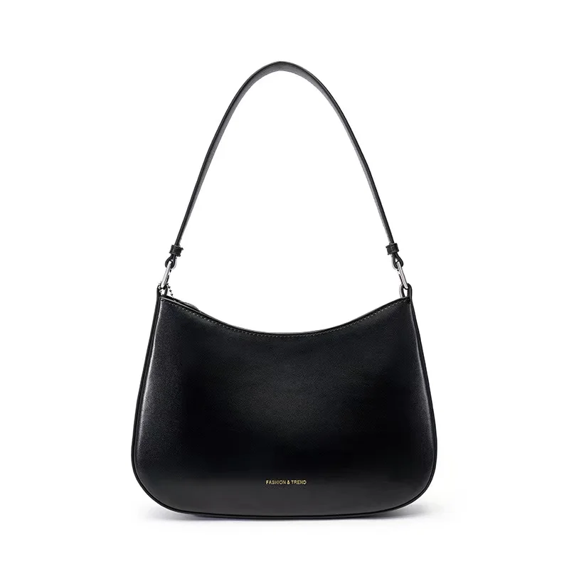 

Senior sense of niche design baguette bag leather handbag 2023 new fashion underarm bag shoulder bag women tote bag