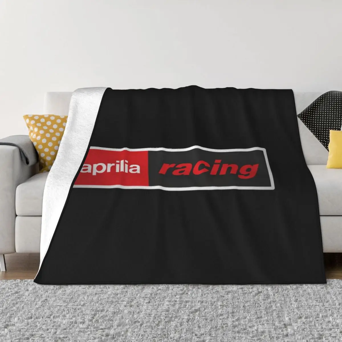 

Aprilia Racing 27 Blanket Bed Cover Soft Winter Decor Sofa Blanket Microfibers Washable Anti-pilling Non-stick Dirty resistant