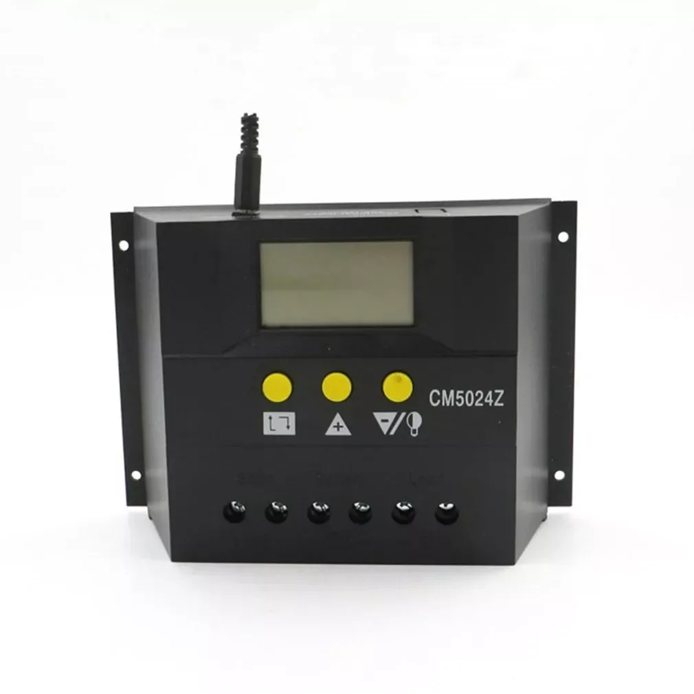 

50A Pwm Charge Controller Solar Charger Battery Regulator Solar Charge Controller 12V / 24V Automatic identification system