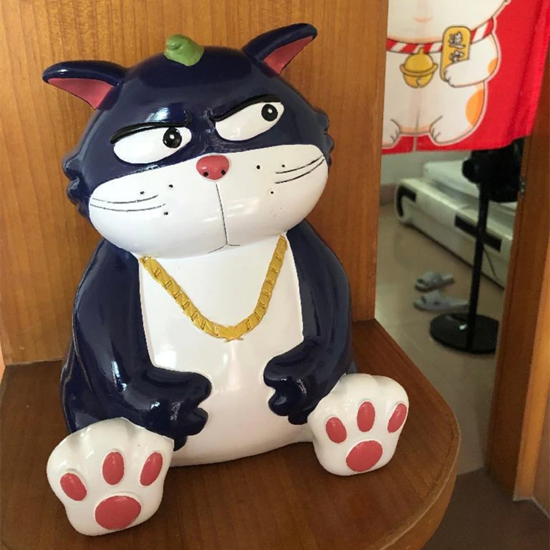 

Фигурка Золушки из мультфильма Disney, каучуковая кукла с орнаментом, надменный плохой Кот, светильник, зло, мамина, питомец, большой толстый ко...