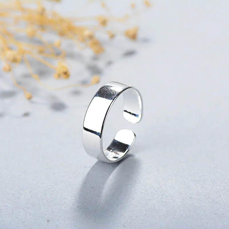 

New 925 Sterling Silver Smooth Surface Woman Rings Luxury Jewelry Trending Products Offers With Free Shipping GaaBou Jewellery