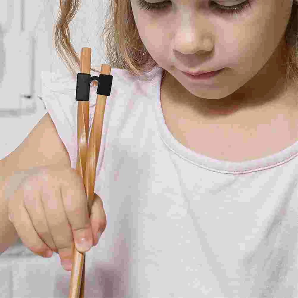 Палочки для еды обучающий коннектор палочки вспомогательные петли зажимы помощь