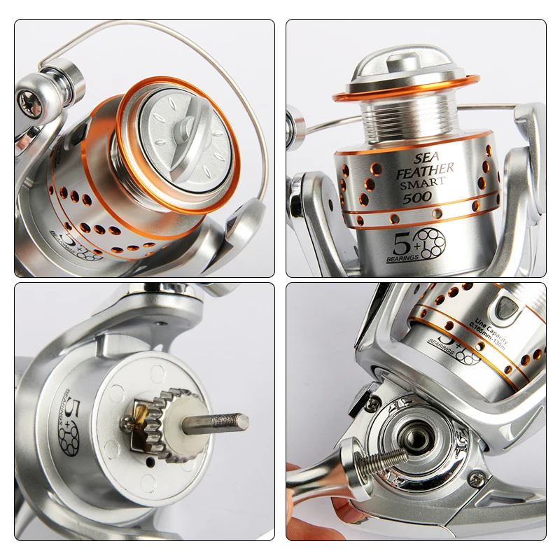 Рыболовная катушка RYOBI RANMI SEA FEATHER рыболовная из углеродного волокна серии 500-900