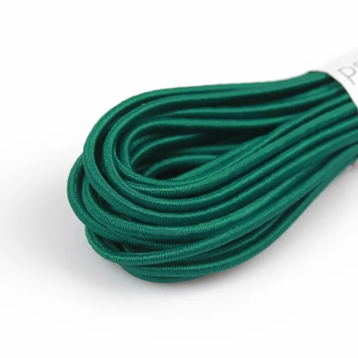 Резинка шляпная 2 мм 9 м отрезка цвет зелёный |