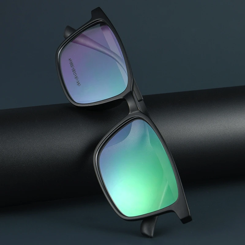 Мужские деловые очки для чтения TR90 из титанового сплава с защитой от синего света