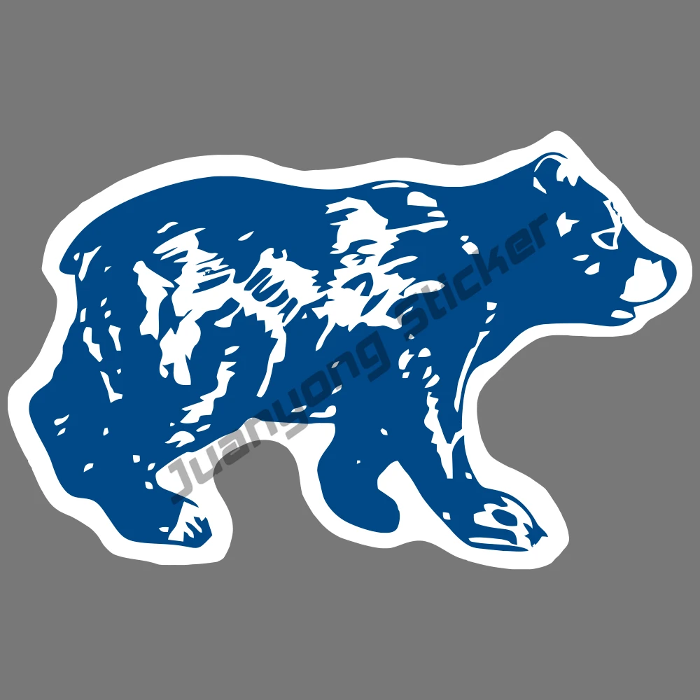 Виниловая наклейка с изображением медведя из Вашингтона на окно автомобиля