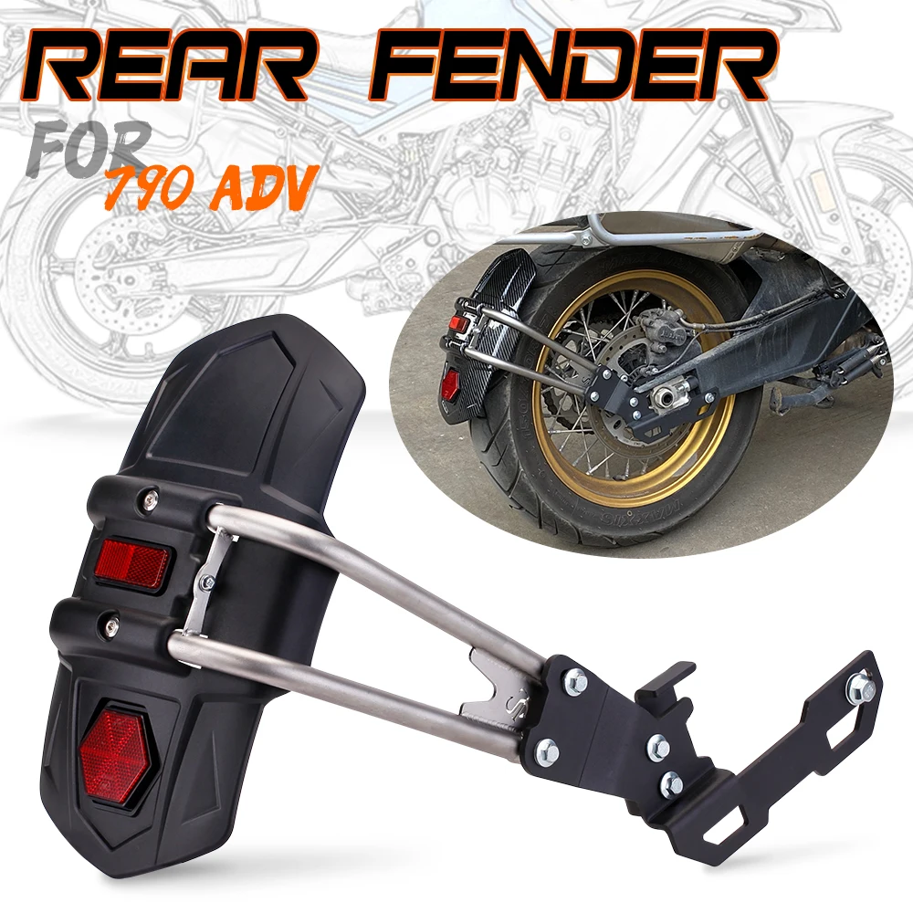 

Motorcycle Rear Mudguard CNC Aluminium Moto Rear Fender Motorbike Carbon Fiber Printed Plastic Mudguard For HONDA YAMAHA SUSUKI