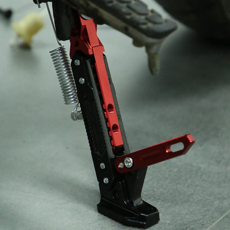 

Регулируемый металлический кронштейн для ног на мотоцикле CNC, боковой кронштейн, прочный устойчивый к коррозии кронштейн, подставка для мотоцикла, аксессуары