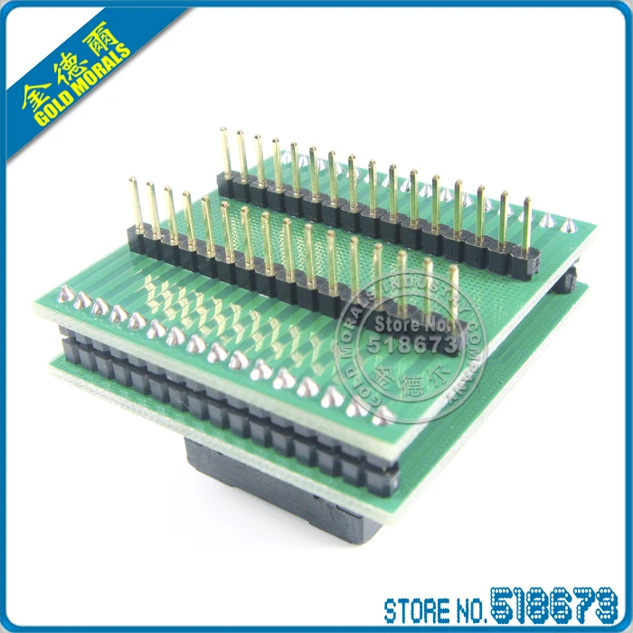 PLCC32 к DIP32 (Bounce) IC тестовый разъем адаптера |