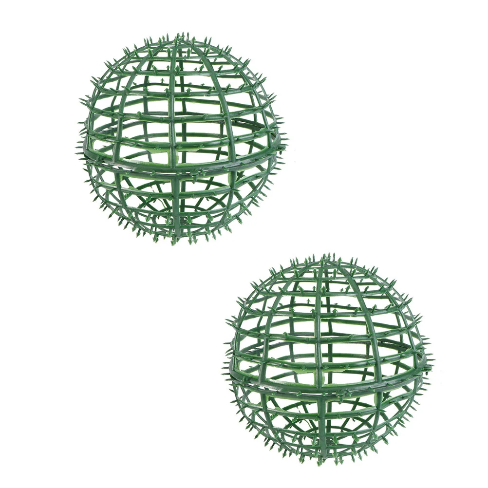 

Topiary Cageframe Grass Boxwood Floral Flower Holder Artificial Nursery Woodland Decor Wreath Faux Sphere Support