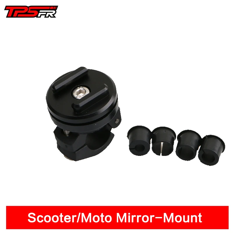

Scooter Rearview Mirror Mount Mobile Phone Holder Cell phones Stand Smartphone Bracket Motorcycle Rear view Side Mirror Support