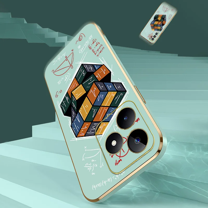 Оригинальный защитный чехол для OPPO Realme C53 C55 C33 V30 V25 C30 C30S GT Neo5SE Neo5 Neo3 Explorer Master