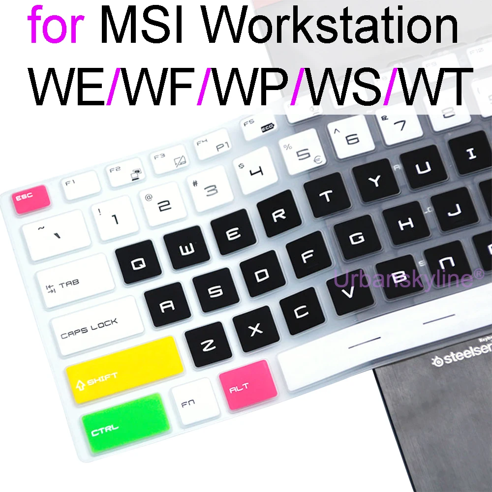 

Чехол для клавиатуры для рабочей станции MSI WS65 WS66 WS75 WS72 WS76 WS63 WS60 WE76 WE75 WE73 WE72 WE62, защитный чехол, аксессуары